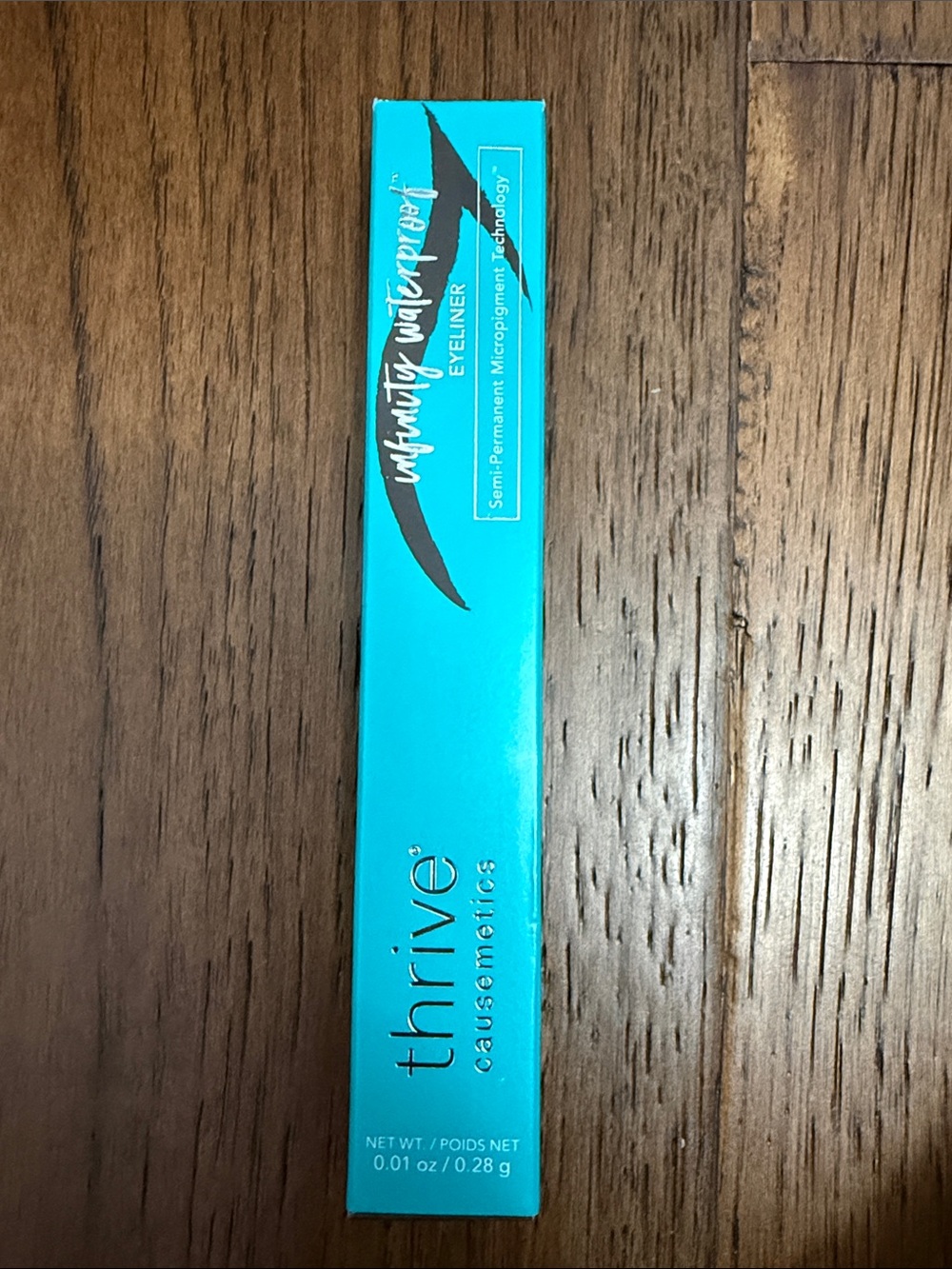 thrive causemetics brand new Infinity Waterproof Eyeliner in black matte